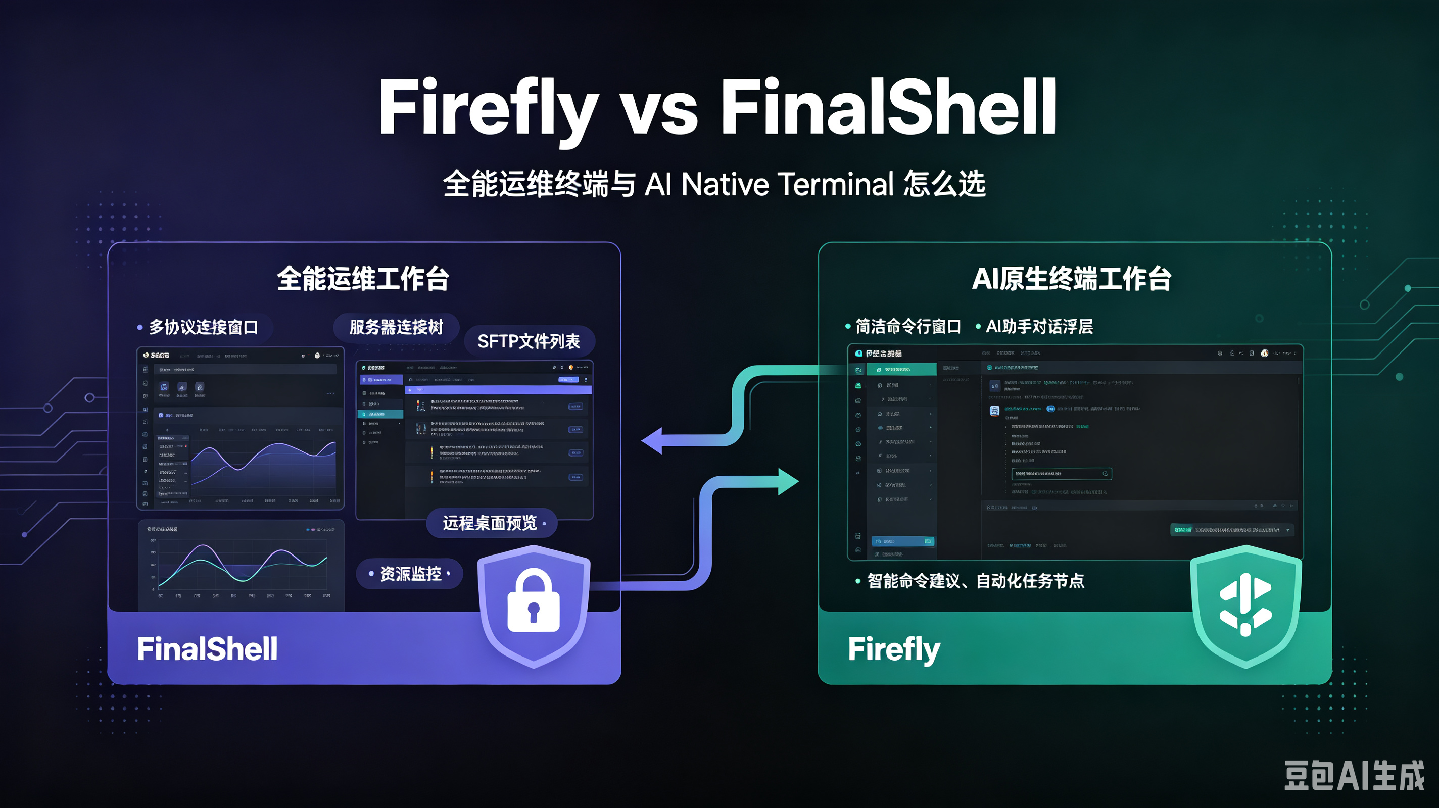 Firefly vs Termius:云同步 SSH 与桌面端 AI Native Terminal
